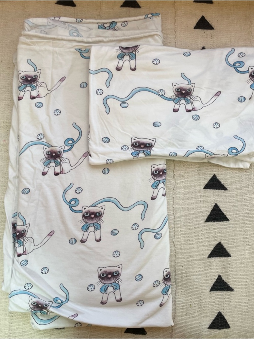 Mini Rodini Siamese Bed Set